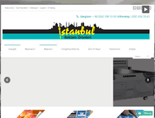 Tablet Screenshot of istanbulreklam.com